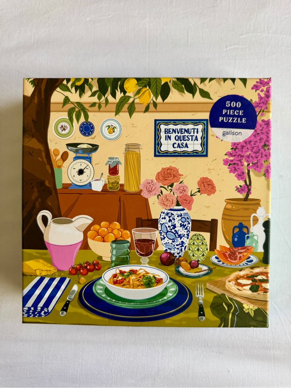 Galison Tuscan Afternoon 500-Piece Puzzle